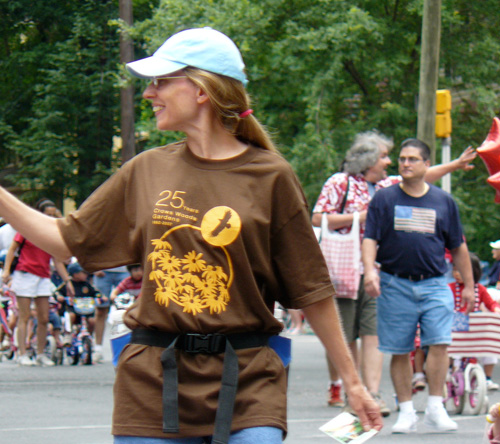 gardener in parade